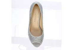 Adrienne Vittadini Womens Gervin Pump - Silver -Heydude Shoes Store US 01 106399 05
