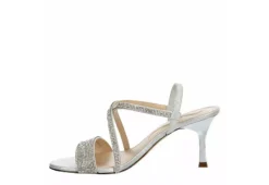N By Nina Womens Lourdes Sandal - Silver -Heydude Shoes Store US 01 106400 03