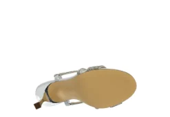 N By Nina Womens Lourdes Sandal - Silver -Heydude Shoes Store US 01 106400 06