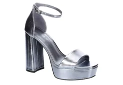 Madden Girl Womens Omega Platform Sandal - Blue