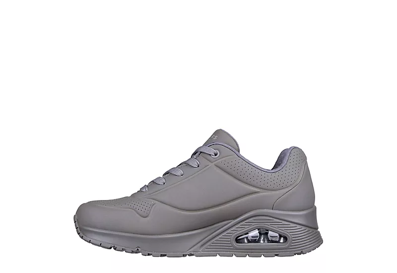 Skechers Womens Uno Sneaker - Grey 5 Skechers Womens Uno Sneaker - Grey - Image 3