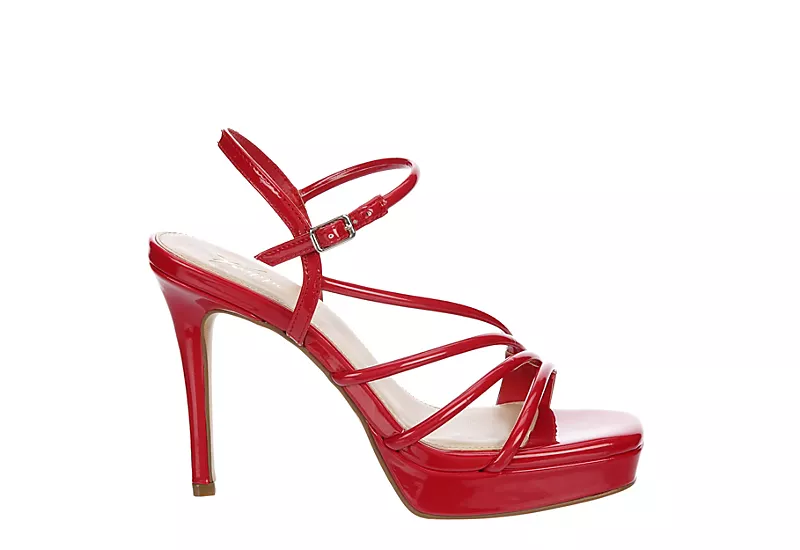 Xappeal Womens Meghan Platform Sandal - Red 4 Xappeal Womens Meghan Platform Sandal - Red - Image 2
