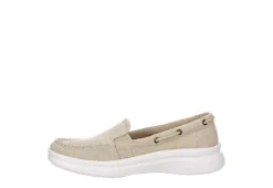 Skechers Womens Arch Fit Skipper Beyond Swell Slip On Sneaker - Natural -Heydude Shoes Store US 01 106898 03
