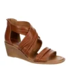 Eurosoft Womens Ginnifer Wedge Sandal - Brown 1 Eurosoft Womens Ginnifer Wedge Sandal - Brown -Heydude Shoes Store US 01 106977 00