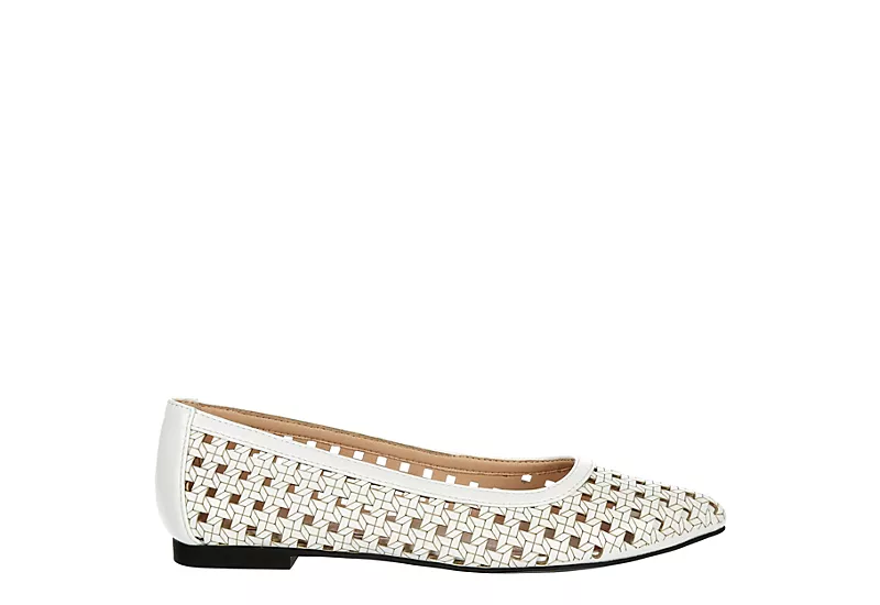 Mootsies Tootsies Womens Akshy Flat - White 4 Mootsies Tootsies Womens Akshy Flat - White - Image 2