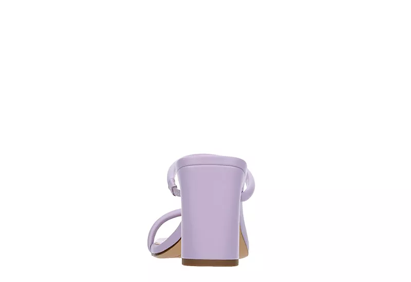 Michael By Michael Shannon Womens Dionne Slide Sandal - Lilac 7 Michael By Michael Shannon Womens Dionne Slide Sandal - Lilac - Image 5