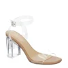 Michael By Michael Shannon Womens Selina Sandal - Clear -Heydude Shoes Store US 01 107011 00