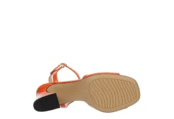 Michael By Michael Shannon Womens Seren Sandal - Orange -Heydude Shoes Store US 01 107012 06