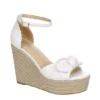 Michael By Michael Shannon Womens Baye Wedge Sandal - White -Heydude Shoes Store US 01 107019 00