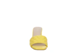 Michael By Michael Shannon Womens Riya Slide Sandal - Yellow -Heydude Shoes Store US 01 107027 02