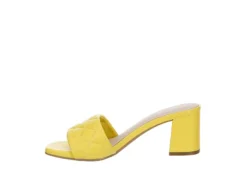 Michael By Michael Shannon Womens Riya Slide Sandal - Yellow -Heydude Shoes Store US 01 107027 03