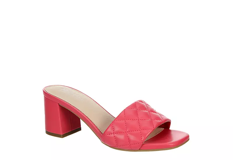 Michael By Michael Shannon Womens Riya Slide Sandal - Pink 3 Michael By Michael Shannon Womens Riya Slide Sandal - Pink