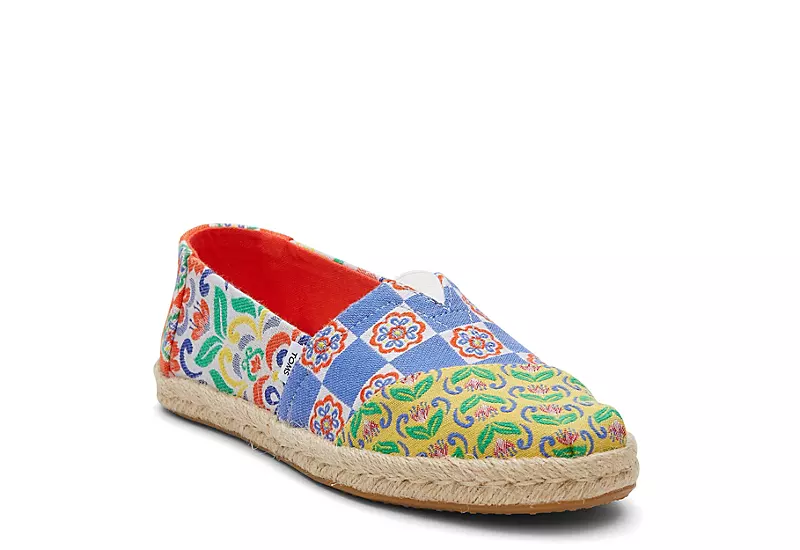 Toms Womens Alpargata Rope Espadrille - Multicolor 3 Toms Womens Alpargata Rope Espadrille - Multicolor