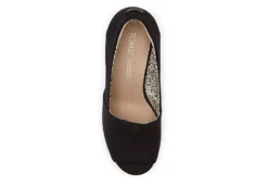 Toms Womens Michelle Wedge - Black -Heydude Shoes Store US 01 107378 03