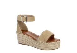 Michael By Michael Shannon Womens Bridgette Wedge Sandal - Tan