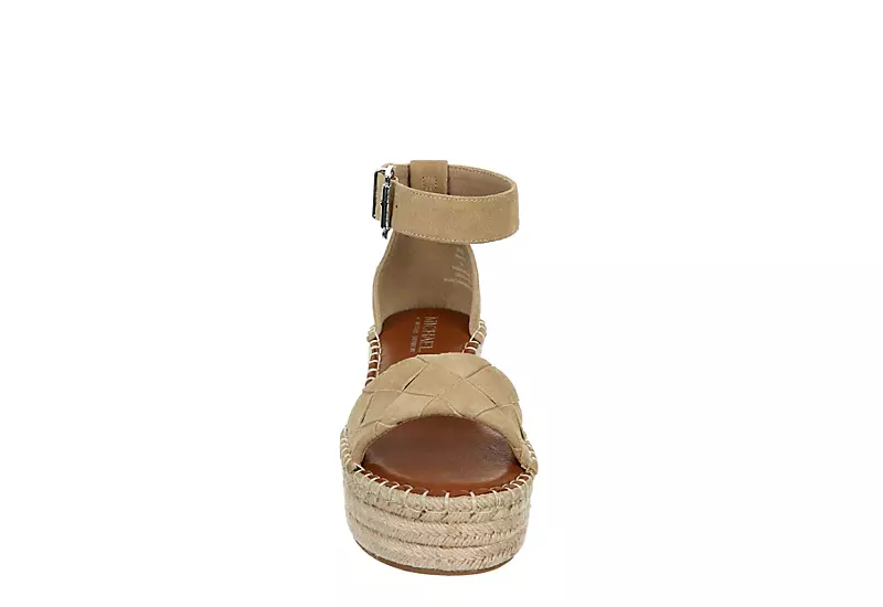 Michael By Michael Shannon Womens Bridgette Wedge Sandal - Tan 5 Michael By Michael Shannon Womens Bridgette Wedge Sandal - Tan - Image 3