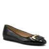Adrienne Vittadini Womens Jacksi Flat - Black
