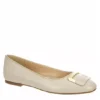 Adrienne Vittadini Womens Jacksi Flat - Ivory