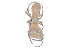 N By Nina Womens Bloom Sandal - Silver -Heydude Shoes Store US 01 107405 05
