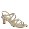 N By Nina Womens Bloom Sandal - Champagne -Heydude Shoes Store US 01 107406 00