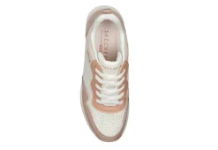 Skechers Womens Million Air Hotter Air Sneaker - Peach -Heydude Shoes Store US 01 107514 03