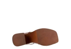 Madden Girl Womens Greenville Platform Sandal - Cognac -Heydude Shoes Store US 01 107536 06