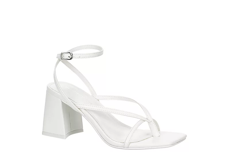 Madden Girl Womens Marrvel Sandal - White 3 Madden Girl Womens Marrvel Sandal - White