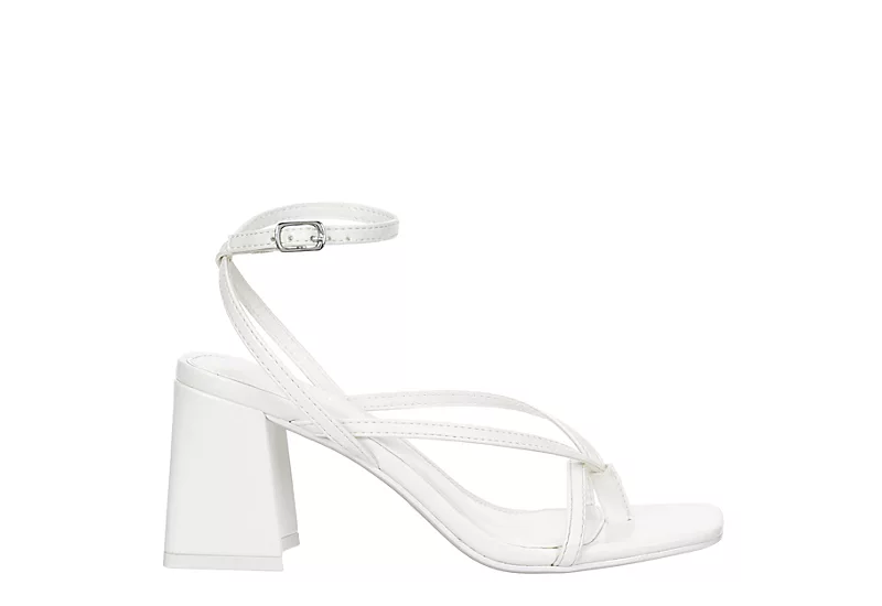 Madden Girl Womens Marrvel Sandal - White 4 Madden Girl Womens Marrvel Sandal - White - Image 2