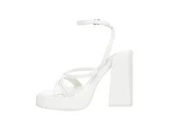 Madden Girl Womens Aces Platform Sandal - White 12 Madden Girl Womens Aces Platform Sandal - White -Heydude Shoes Store US 01 107543 03