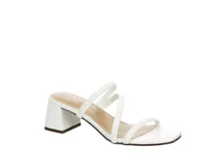 Unisa Womens Vinny Slide Sandal - White
