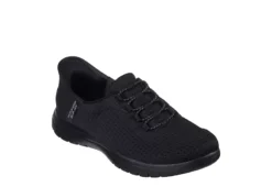 Skechers Womens Slip-ins On-the-go Flex Clever Sneaker - Black