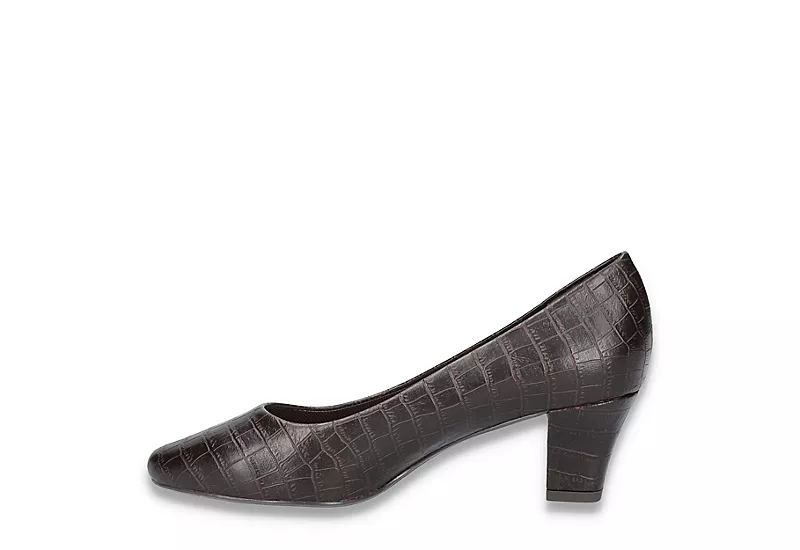 Easy Street Womens Ballari Pump - Brown 6 Easy Street Womens Ballari Pump - Brown - Image 4