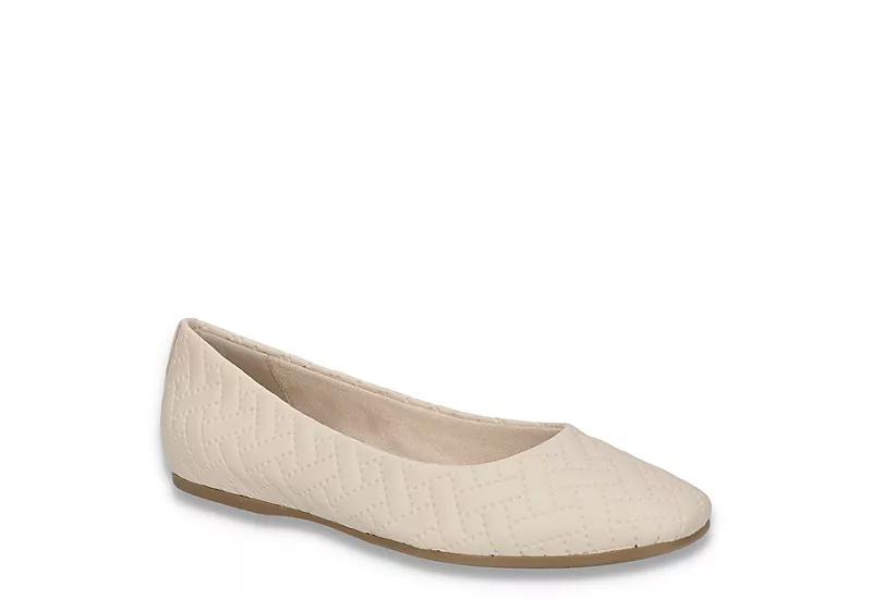 Easy Street Womens Mazi Flat - Bone 3 Easy Street Womens Mazi Flat - Bone
