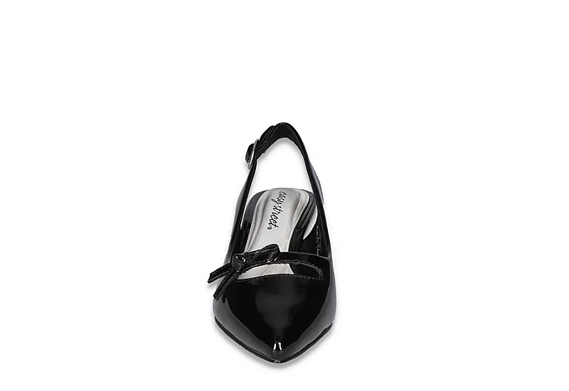 Easy Street Womens Emerin Slingback Pump - Black 5 Easy Street Womens Emerin Slingback Pump - Black - Image 3