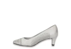 Easy Street Womens Ansen Pump - Silver -Heydude Shoes Store US 01 108091 03