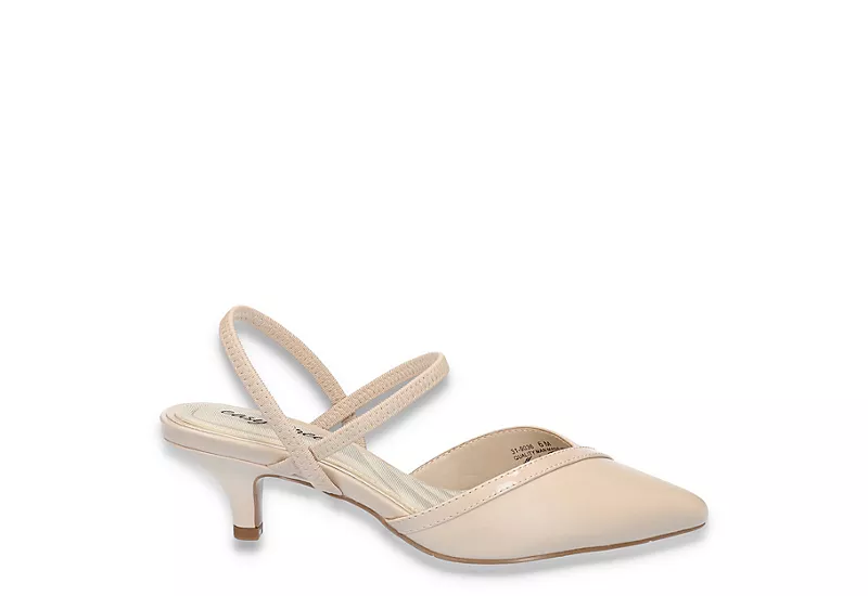 Easy Street Womens Unna Pump - Nude 4 Easy Street Womens Unna Pump - Nude - Image 2