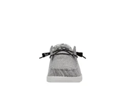 Heydude Womens Wendy Slip On Sneaker - Grey 11 Heydude Womens Wendy Slip On Sneaker - Grey -Heydude Shoes Store US 01 108196 02