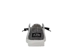 Heydude Womens Wendy Slip On Sneaker - Grey 12 Heydude Womens Wendy Slip On Sneaker - Grey -Heydude Shoes Store US 01 108196 03