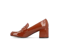Journee Collection Womens Liyla Pump - Cognac 12 Journee Collection Womens Liyla Pump - Cognac -Heydude Shoes Store US 01 108361 03