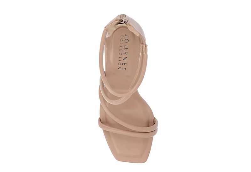 Journee Collection Womens Marza Sandal - Camel 8 Journee Collection Womens Marza Sandal - Camel - Image 6