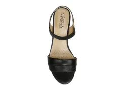 Lifestride Womens Yuma Wedge Sandal - Black -Heydude Shoes Store US 01 201296 05