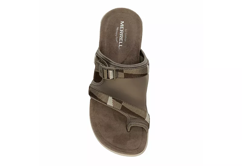 Merrell Womens District 3 Outdoor Sandal - Taupe 8 Merrell Womens District 3 Outdoor Sandal - Taupe - Image 6