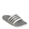 Adidas Womens Adilette Comfort Slide Sandal - White -Heydude Shoes Store US 01 202095 00