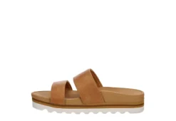 Reef Womens Banded Horizon Hi Slide Sandal - Tan -Heydude Shoes Store US 01 202349 03
