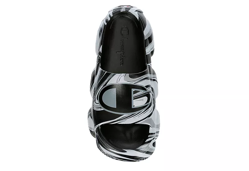 Champion Womens Meloso Slide Sandal - Black 8 Champion Womens Meloso Slide Sandal - Black - Image 6