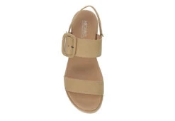 Michael By Michael Shannon Womens Kira Platform Sandal - Beige -Heydude Shoes Store US 01 202470 06