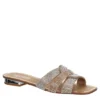 Michael By Michael Shannon Womens Skylar Slide Sandal - Med Metallic -Heydude Shoes Store US 01 202475 00