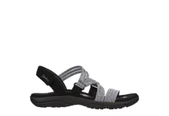 Skechers Womens Reggae Slim - Sweet Route Womens Sandal - Black -Heydude Shoes Store US 01 202492 01