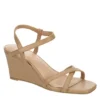 Michael By Michael Shannon Womens Lulu Wedge Sandal - Beige -Heydude Shoes Store US 01 202505 00