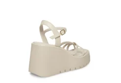 Madden Girl Womens Vaultt Wedge Sandal - Taupe -Heydude Shoes Store US 01 202556 03